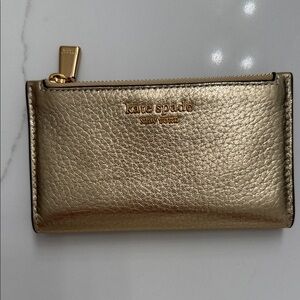 Kate Spade Metallic Gold Wallet